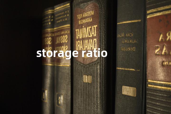 storage ratio单词图解，单词释义场景配图