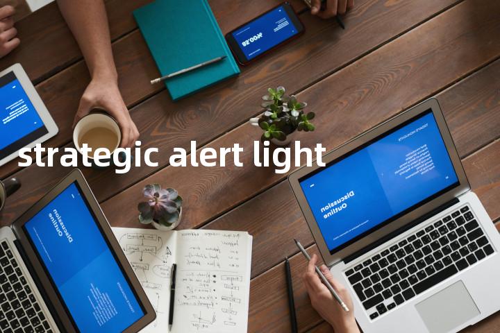 strategic alert light单词图解，单词释义场景配图