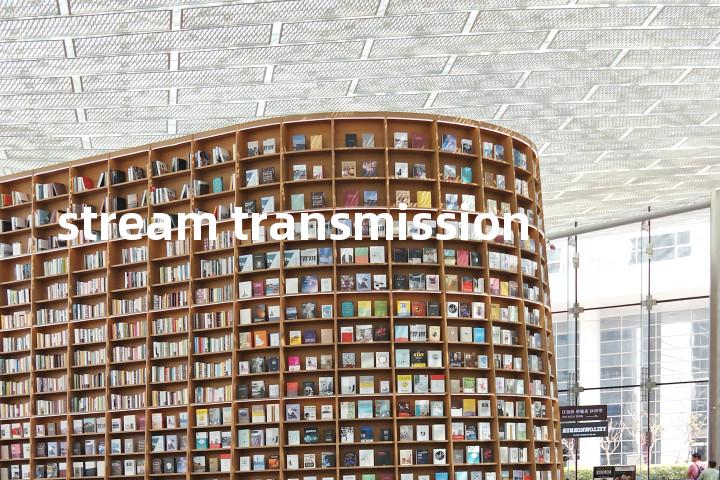 stream transmission单词图解，单词释义场景配图