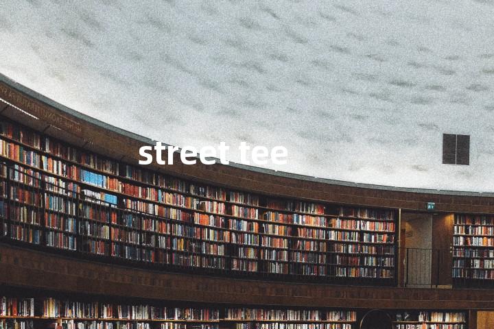 street tee单词图解，单词释义场景配图