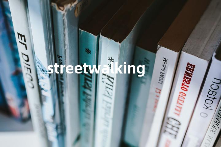 streetwalking单词图解，单词释义场景配图
