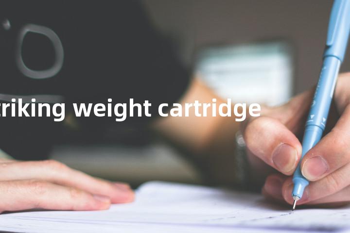 striking weight cartridge单词图解，单词释义场景配图