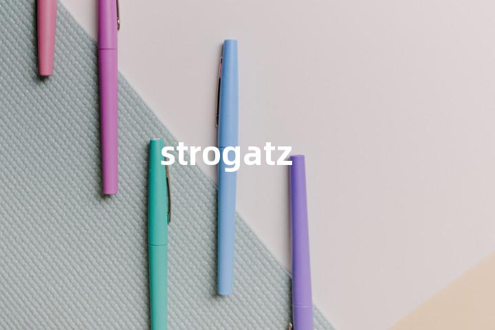 strogatz单词图解，单词释义场景配图