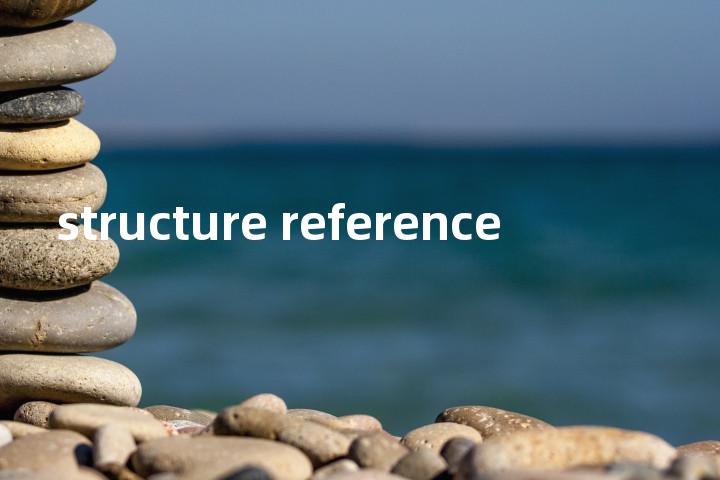 structure reference单词图解，单词释义场景配图