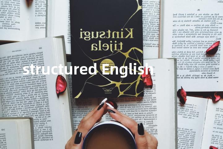 structured English单词图解，单词释义场景配图