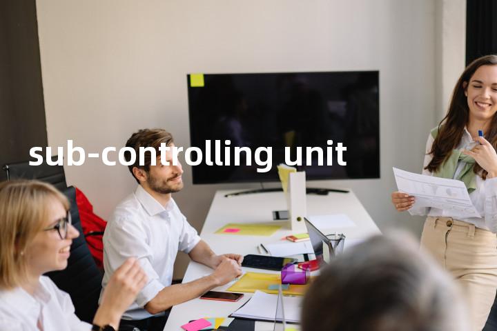 sub-controlling unit单词图解，单词释义场景配图