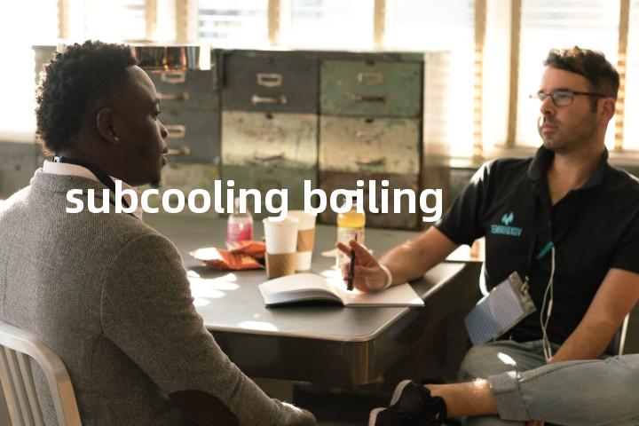 subcooling boiling单词图解，单词释义场景配图