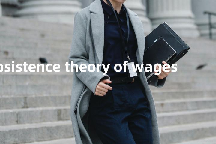 subsistence theory of wages单词图解，单词释义场景配图