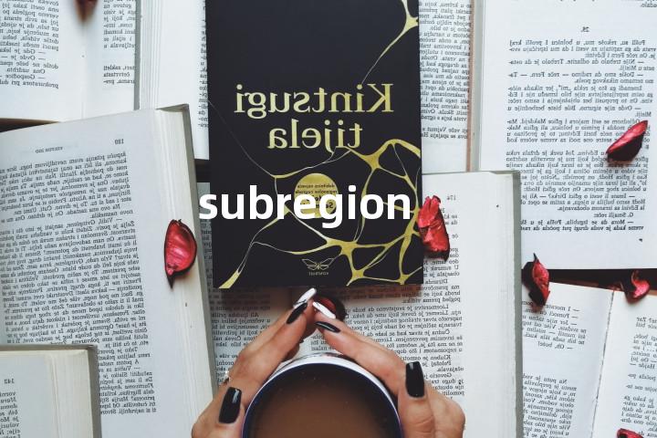 subregion