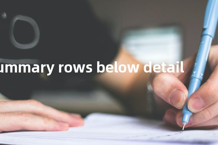 summary rows below detail单词图解，单词释义场景配图