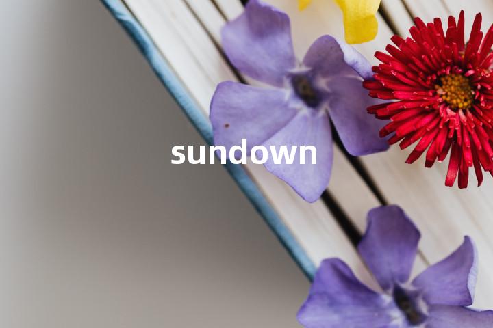 sundown