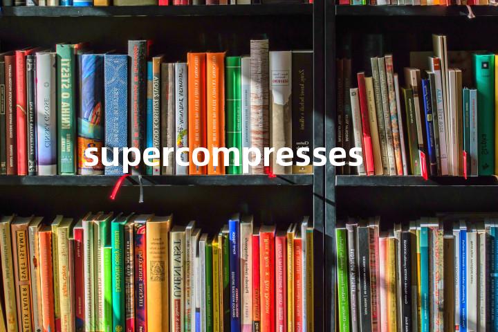 supercompresses单词图解，单词释义场景配图