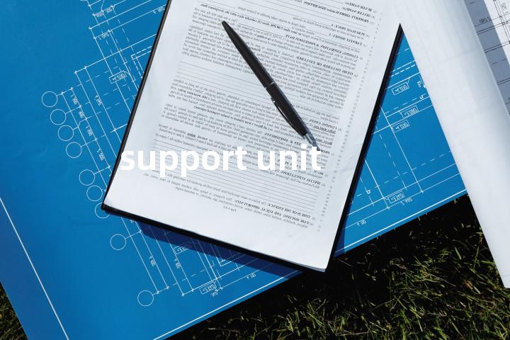 support unit单词图解，单词释义场景配图