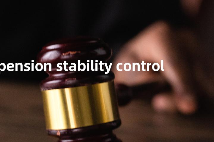 suspension stability control单词图解，单词释义场景配图