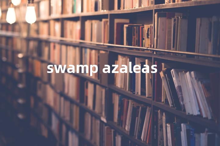 swamp azaleas单词图解，单词释义场景配图