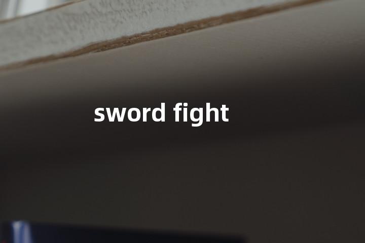 sword fight单词图解，单词释义场景配图