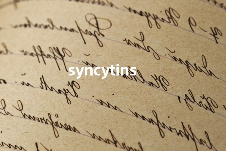 syncytins单词图解，单词释义场景配图