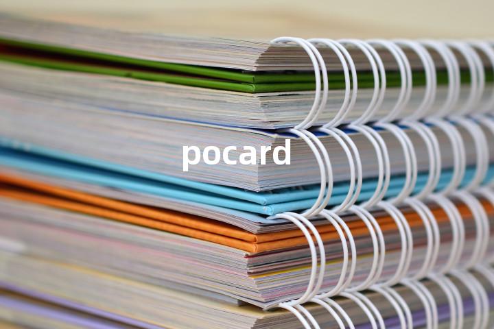 pocard单词图解，单词释义场景配图