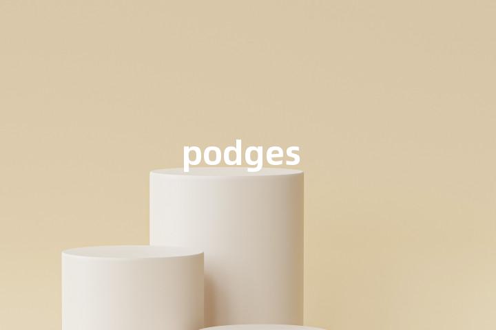 podges单词图解，单词释义场景配图