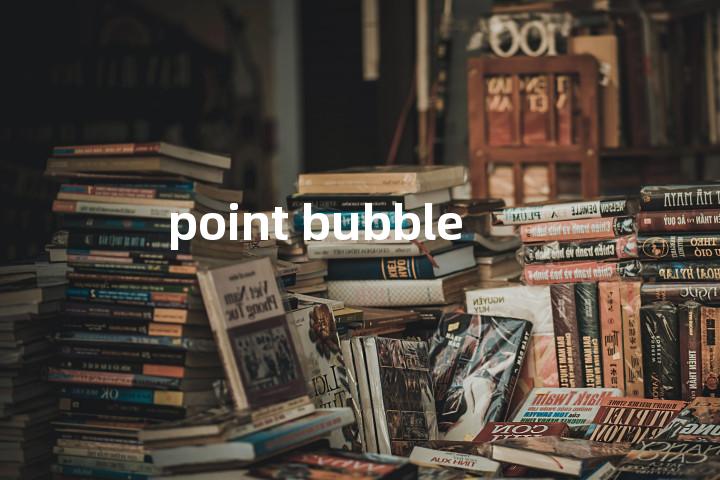 point bubble单词图解，单词释义场景配图