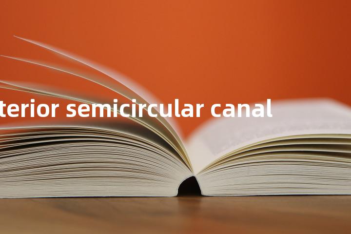 posterior semicircular canal单词图解，单词释义场景配图