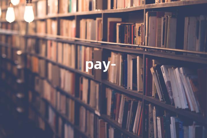 pay-单词图解，单词释义场景配图