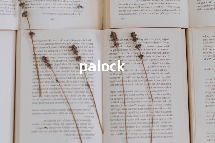 paiock单词图解，单词释义场景配图