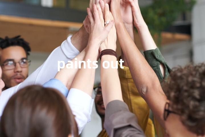 paints out单词图解，单词释义场景配图