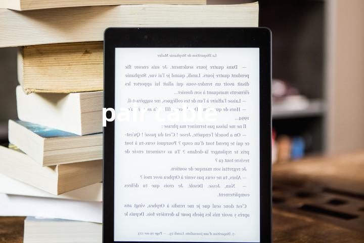 pair cable单词图解，单词释义场景配图