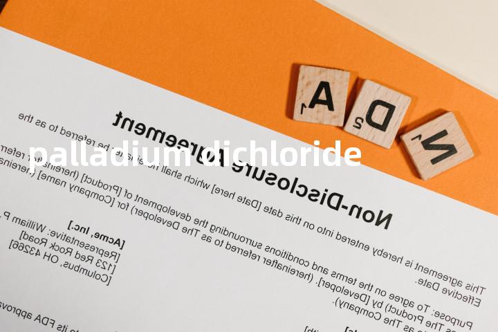 palladium dichloride单词图解，单词释义场景配图