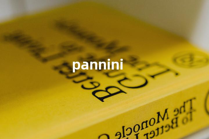 pannini单词图解，单词释义场景配图