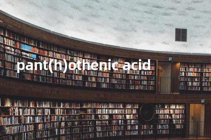 pant(h)othenic acid单词图解，单词释义场景配图
