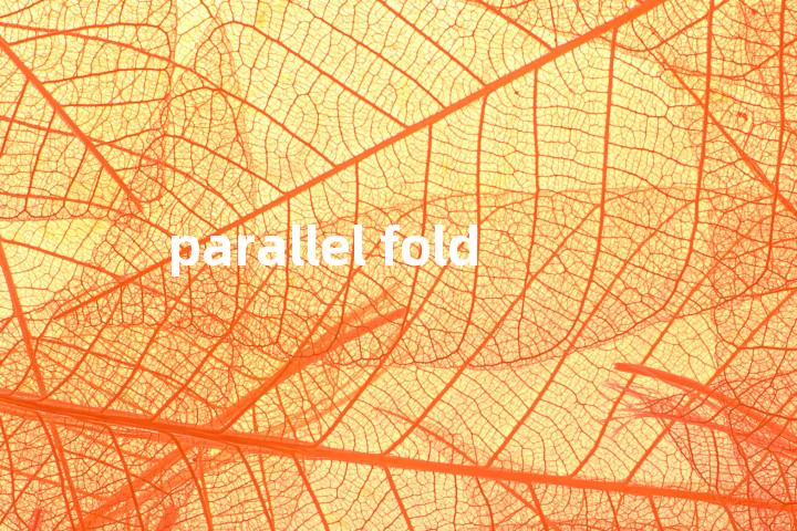 parallel fold单词图解，单词释义场景配图