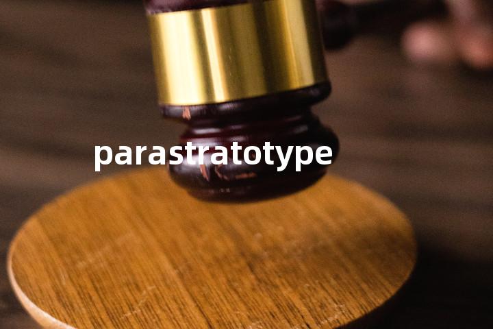 parastratotype单词图解，单词释义场景配图