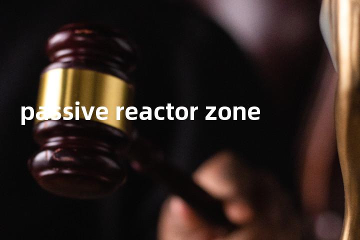 passive reactor zone单词图解，单词释义场景配图