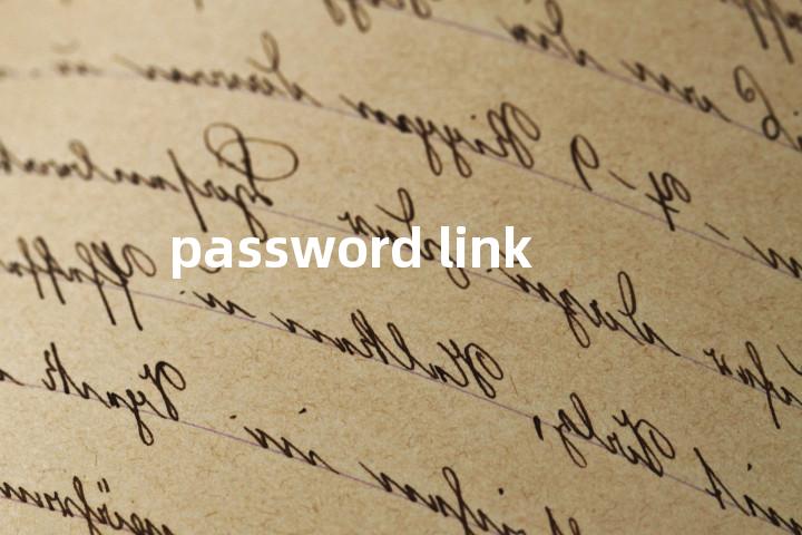 password link单词图解，单词释义场景配图