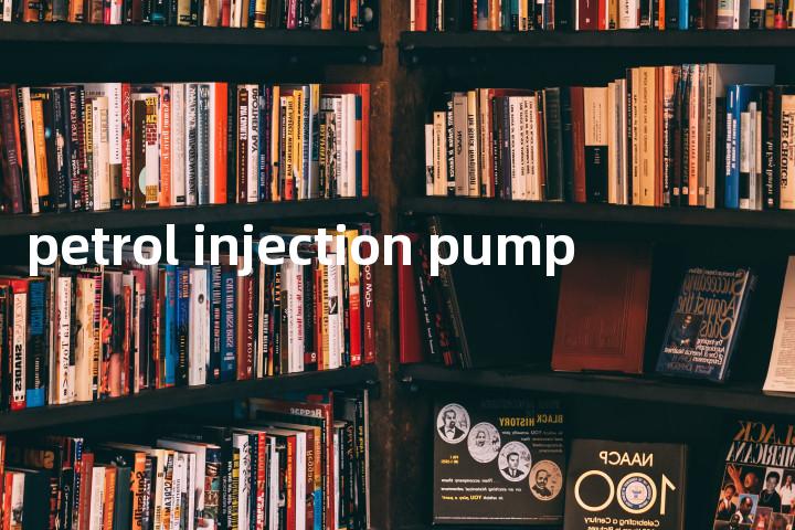 petrol injection pump单词图解，单词释义场景配图