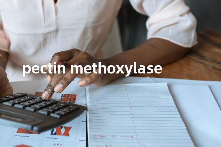 pectin methoxylase单词图解，单词释义场景配图