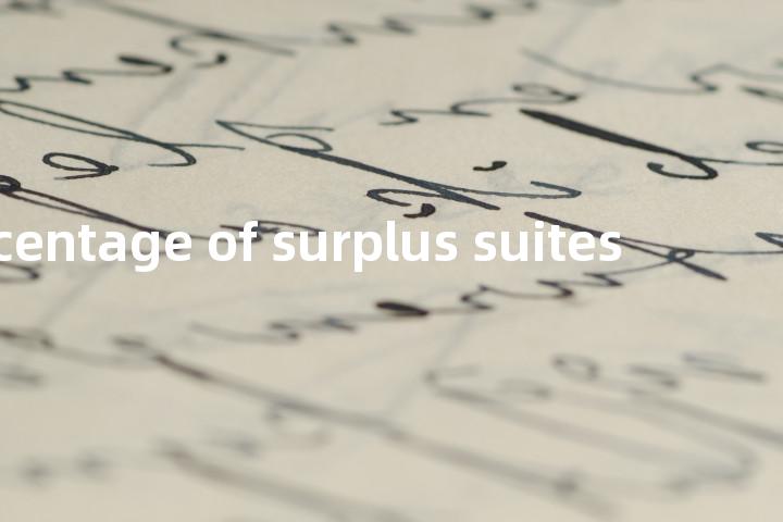 percentage of surplus suites单词图解，单词释义场景配图