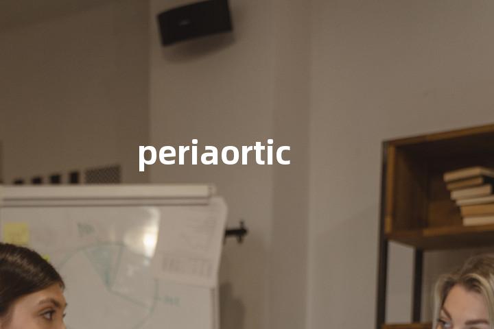 periaortic单词图解，单词释义场景配图