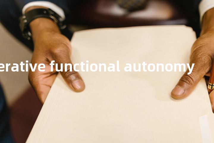 perseverative functional autonomy单词图解，单词释义场景配图