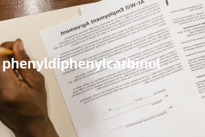 phenyldiphenylcarbinol单词图解，单词释义场景配图