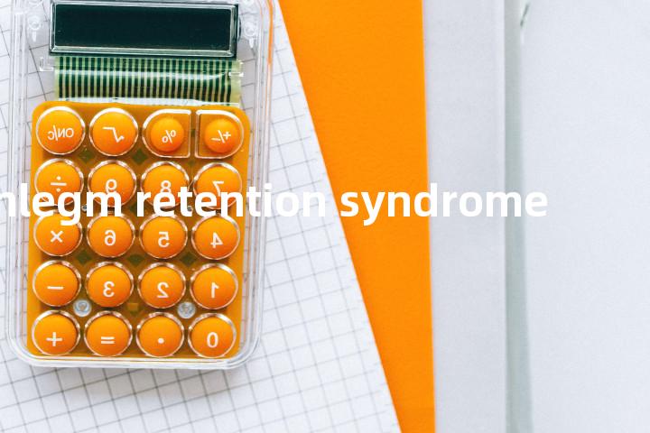 phlegm retention syndrome单词图解，单词释义场景配图