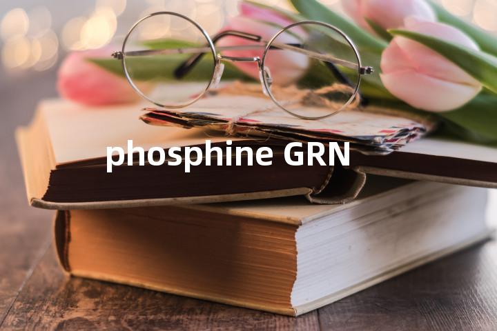 phosphine GRN单词图解，单词释义场景配图