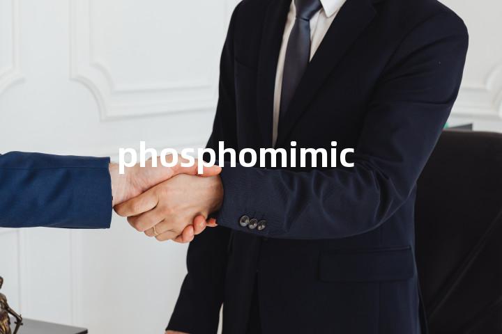 phosphomimic单词图解，单词释义场景配图