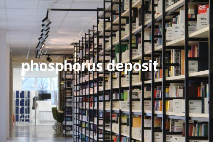 phosphorus deposit单词图解，单词释义场景配图