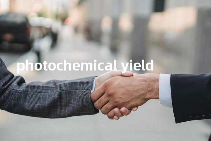 photochemical yield单词图解，单词释义场景配图