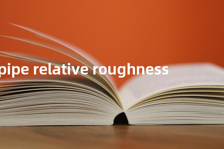 pipe relative roughness单词图解，单词释义场景配图
