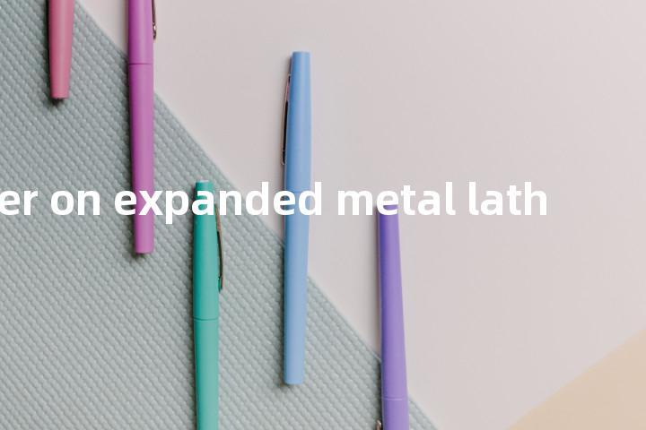 plaster on expanded metal lath单词图解，单词释义场景配图