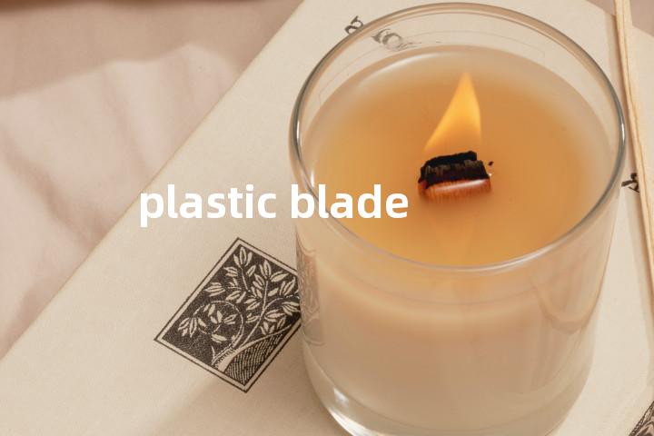 plastic blade单词图解，单词释义场景配图
